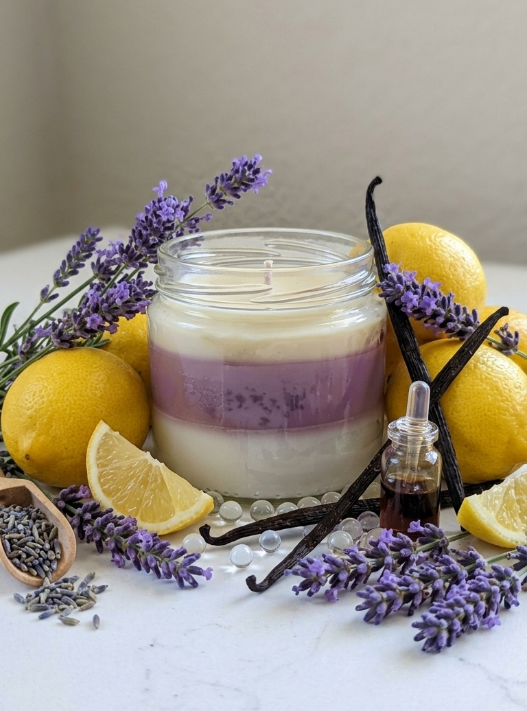 Sweet Provence 3 Layer Candle
