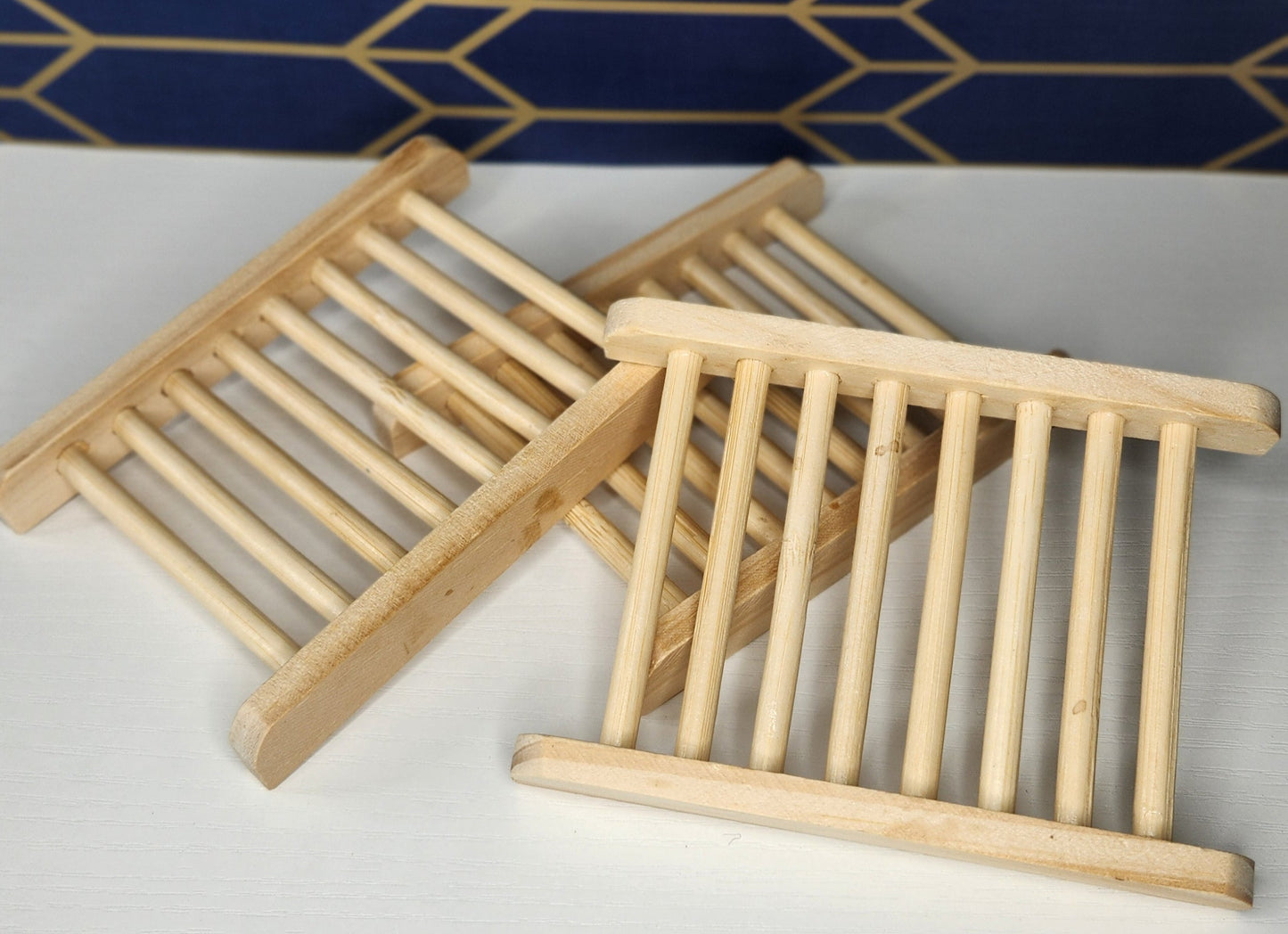 Bamboo Soap Saver (Light) Wooden
