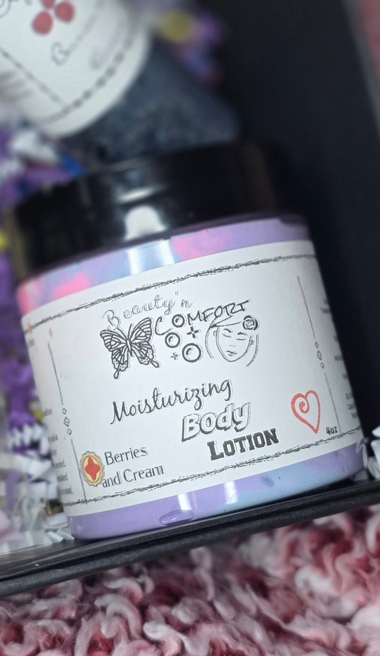 Berries and Cream Body Lotion (4oz)