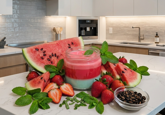 Mid-Summer Mojito 3 Layer Candle