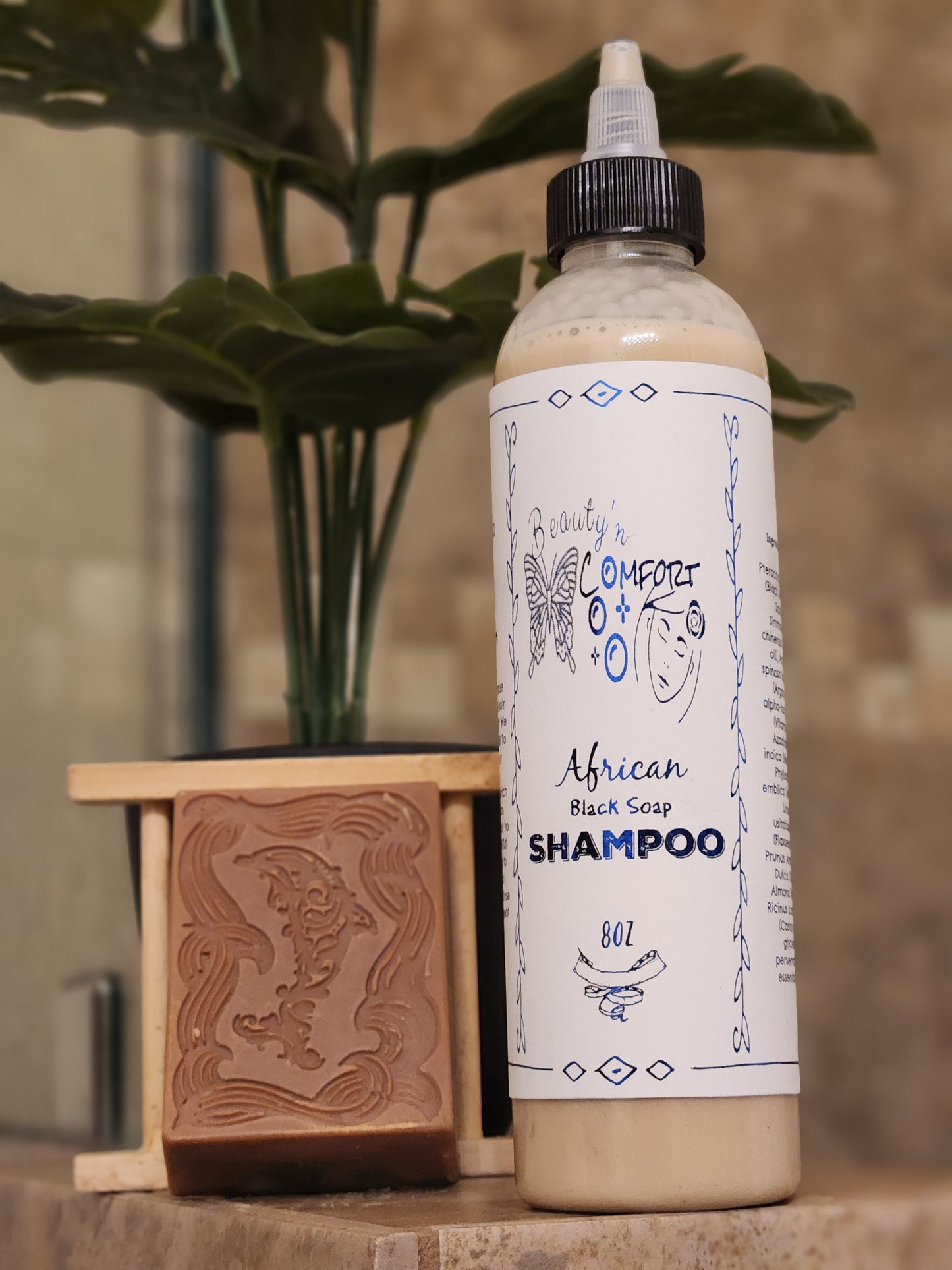 Black African Soap Shampoo