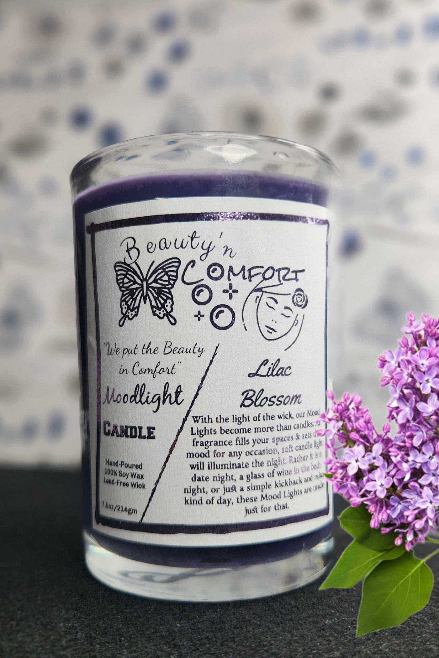 Soft lilac petals bloom into a fresh, floral scent perfect for spring