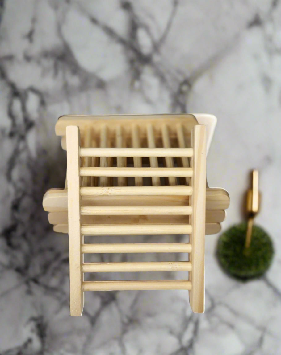 Bamboo Soap Saver (Light) Wooden