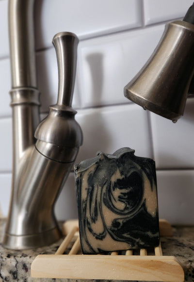 Bamboo Soap Saver (Light) Wooden