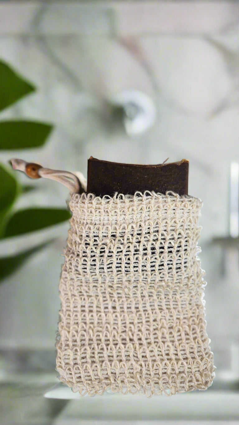 Exfoliating Mesh Bag Soap Saver