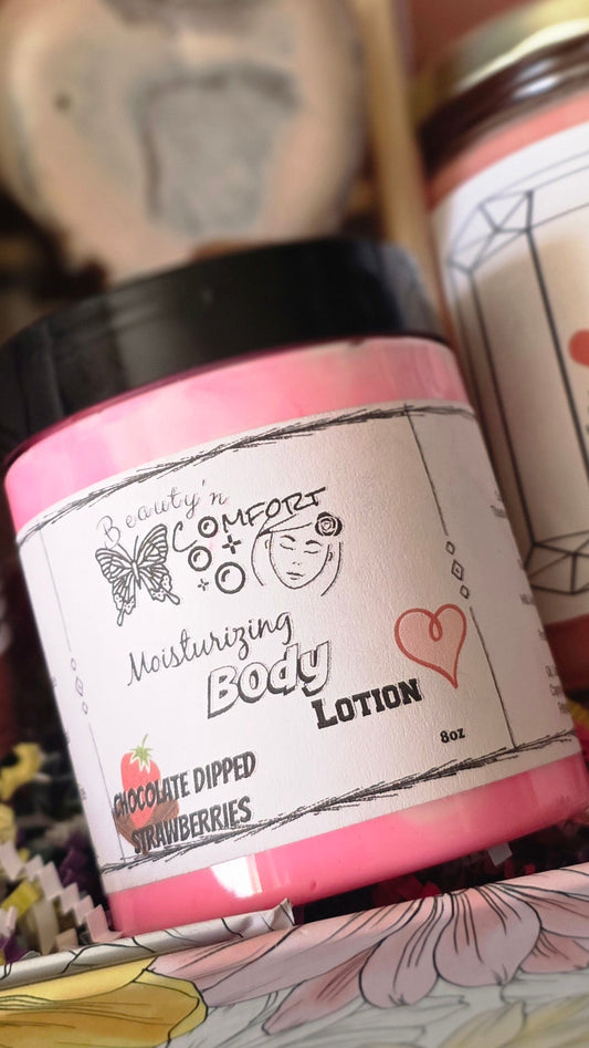 Chocolate Dipped Strawberries Body Lotion (8oz)